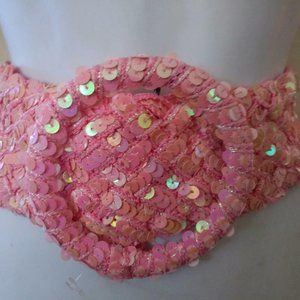 Designer Sequins Fashion Belt  (With or Without Buckle)